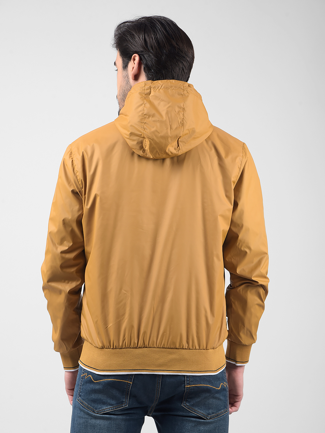 Numero Uno Men Solid Yellow Jacket